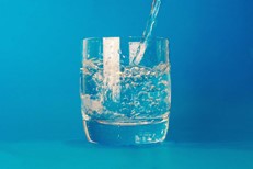 glass with water