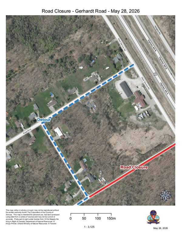 Road Closure Map