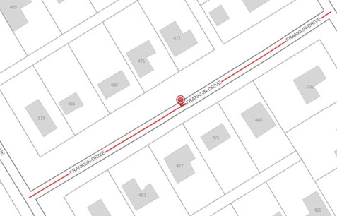 Franklin Drive Map